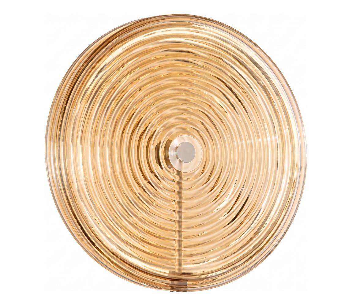 Ondaluce - Zapasowy abażur do lampy stojącej JOKEY, śr. 40 cm, przydymiony beż