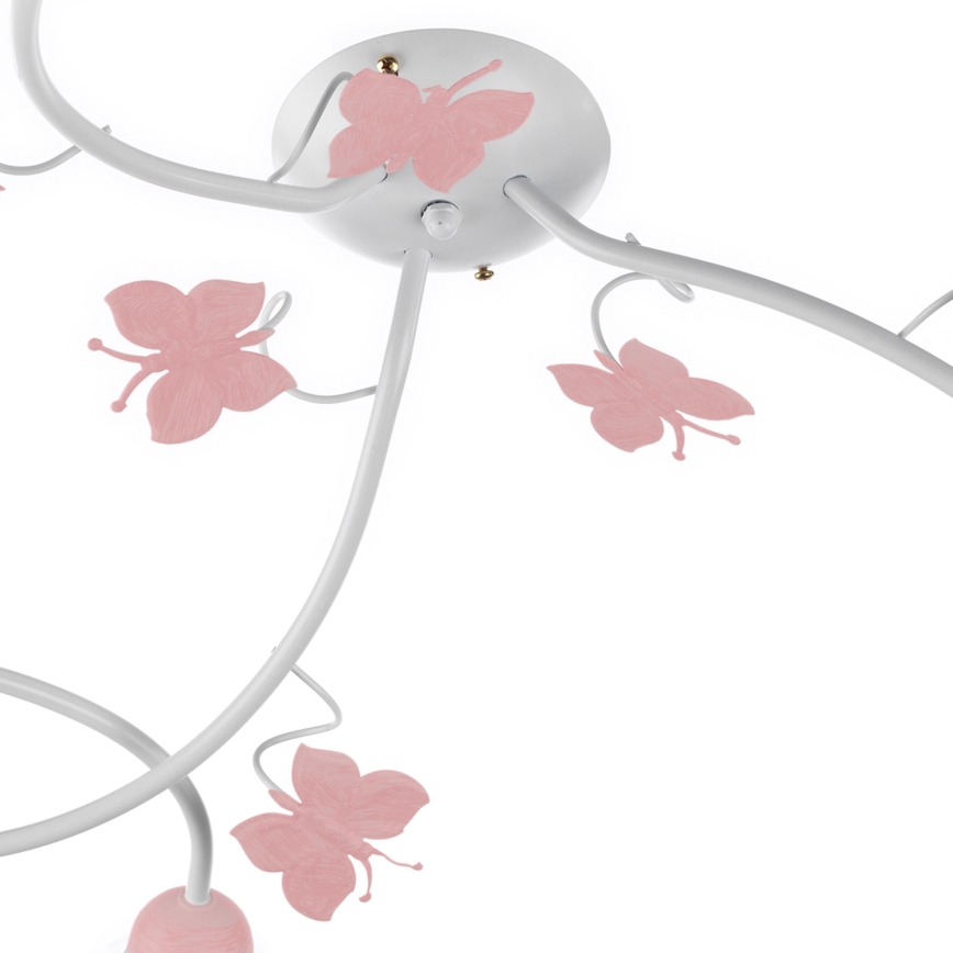 ONLI - Dziecięcy żyrandol natynkowy BUTTERFLY 3xE14/6W/230V