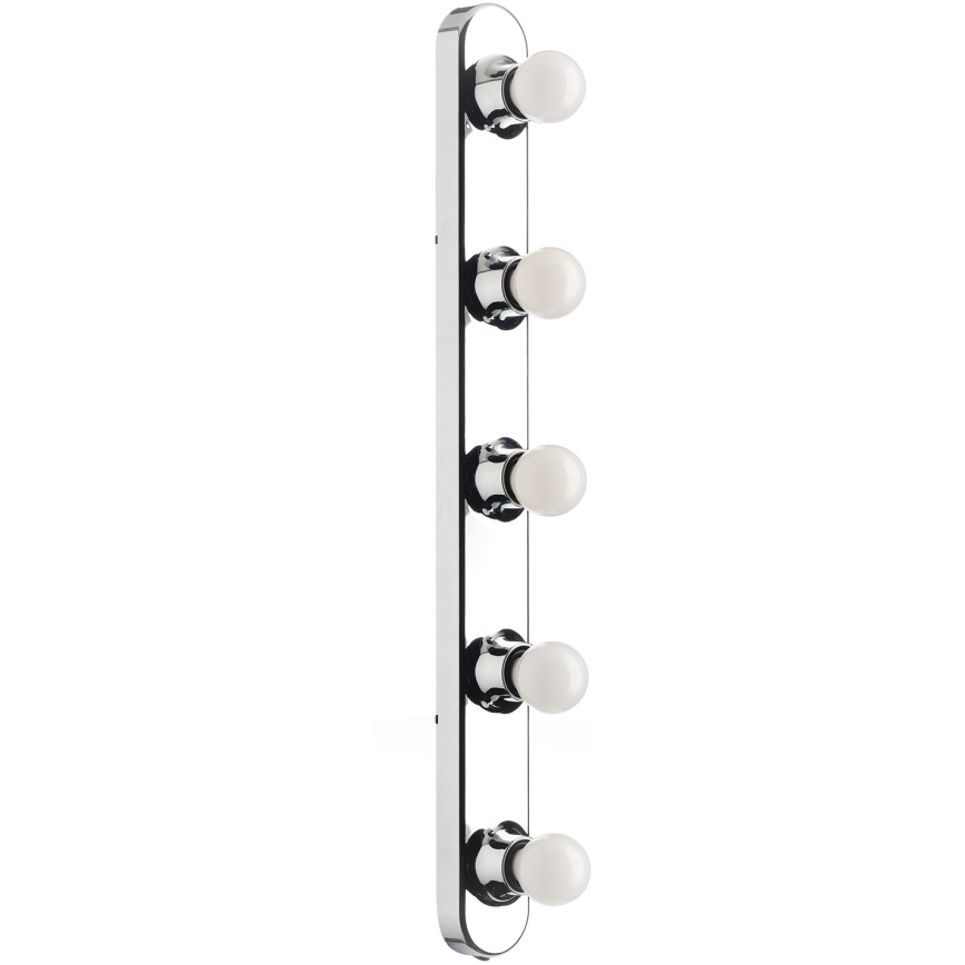 ONLI - Kinkiet HOLLYWOOD 5xE14/6W/230V chrom błyszczący