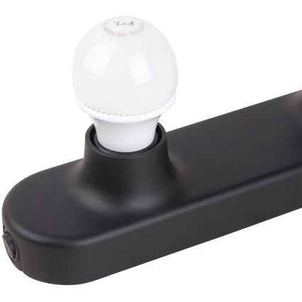 ONLI - Kinkiet HOLLYWOOD 5xE14/6W/230V czarny