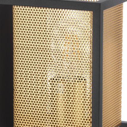 ONLI - Kinkiet MALIK 1xE27/22W/230V złoty/czarny