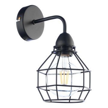 ONLI - Kinkiet SPIDER 1xE27/15W/230V czarny