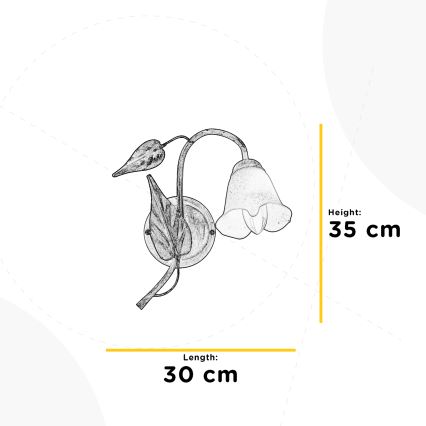 ONLI - Kinkiet VANDA 1xE14/6W/230V