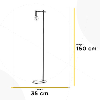ONLI - Lampa podłogowa CROSS 1xE27/22W/230V