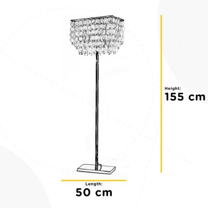 ONLI - Lampa podłogowa MAKANI 4xE14/6W/230V