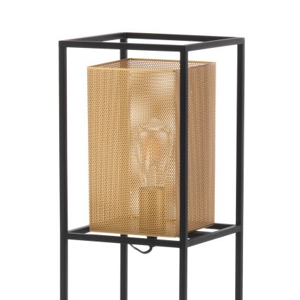 ONLI - Lampa podłogowa MALIK 1xE27/22W/230V złota/czarna
