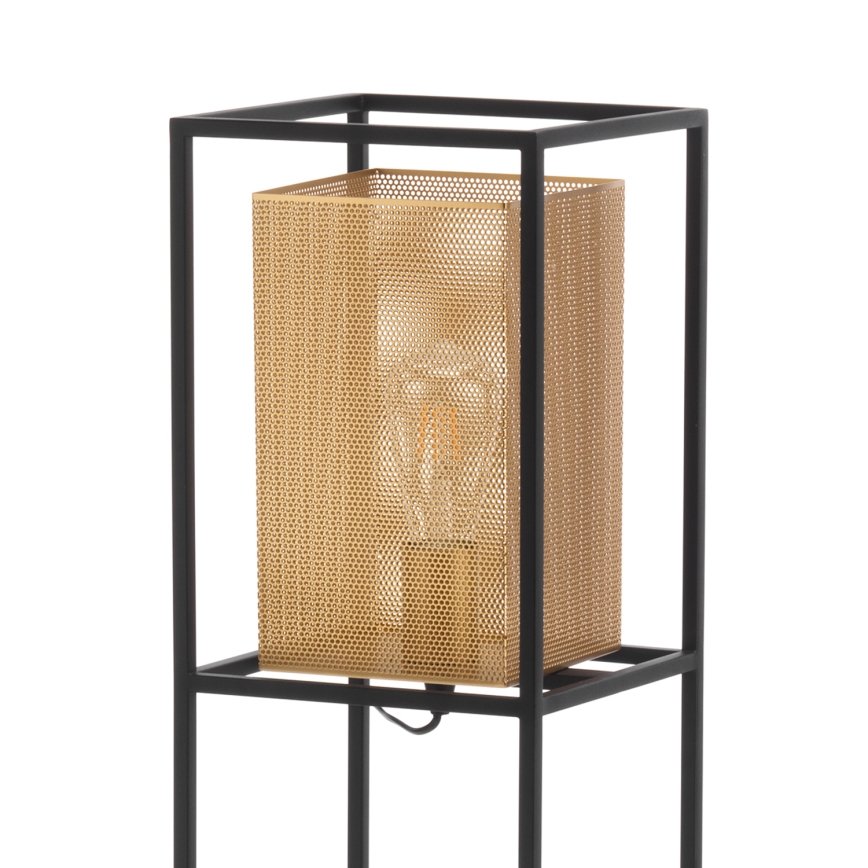 ONLI - Lampa podłogowa MALIK 1xE27/22W/230V złota/czarna