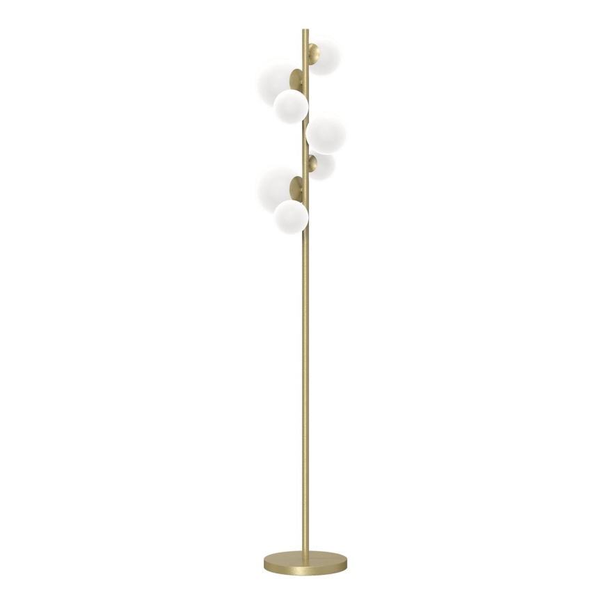 ONLI - Lampa podłogowa PALOMA 7xG9/10W/230V złoty