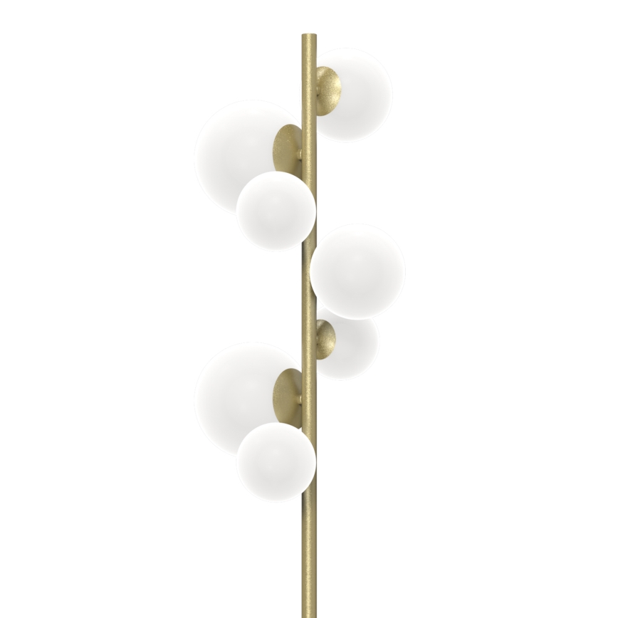 ONLI - Lampa podłogowa PALOMA 7xG9/10W/230V złoty