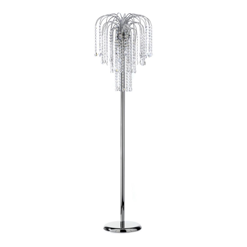 ONLI - Lampa podłogowa PIOGGIA 3xE14/6W/230V chrom błyszczący