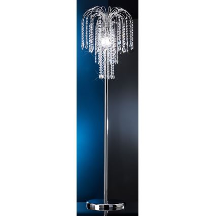 ONLI - Lampa podłogowa PIOGGIA 3xE14/6W/230V chrom błyszczący