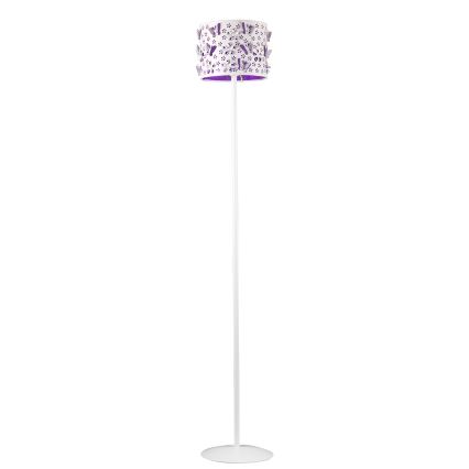 ONLI - Lampa podłogowa TITILLA 1xE27/22W/230V fioletowa/biała