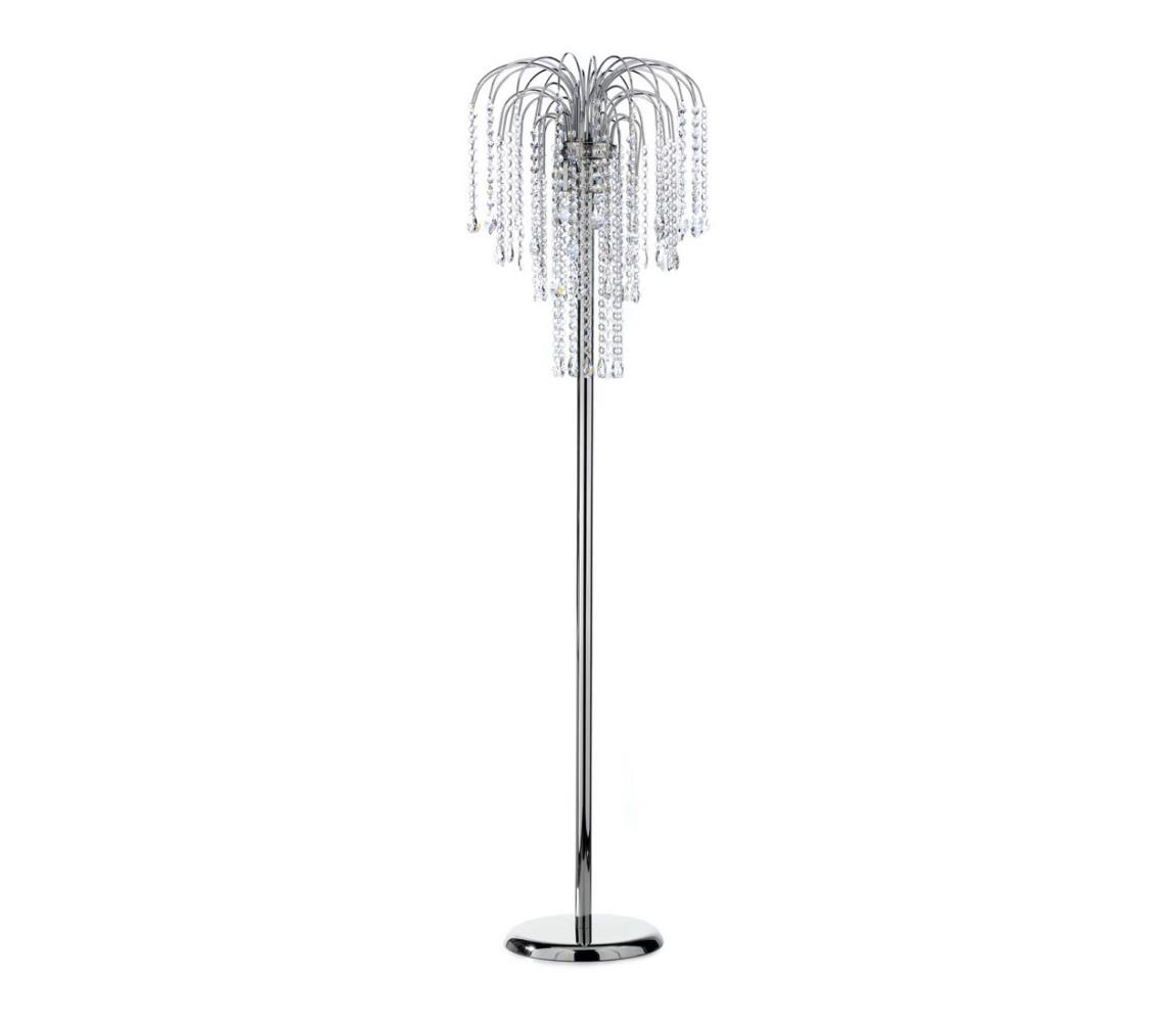 ONLI - Lampa podłogowa PIOGGIA 3xE14/6W/230V chrom