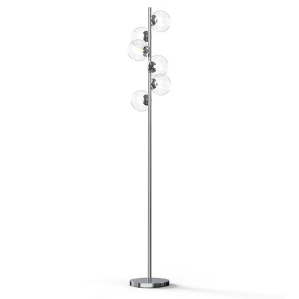 ONLI - Lampa stojąca KIMBERLY 6xG9/6W/230V błyszczący chrom