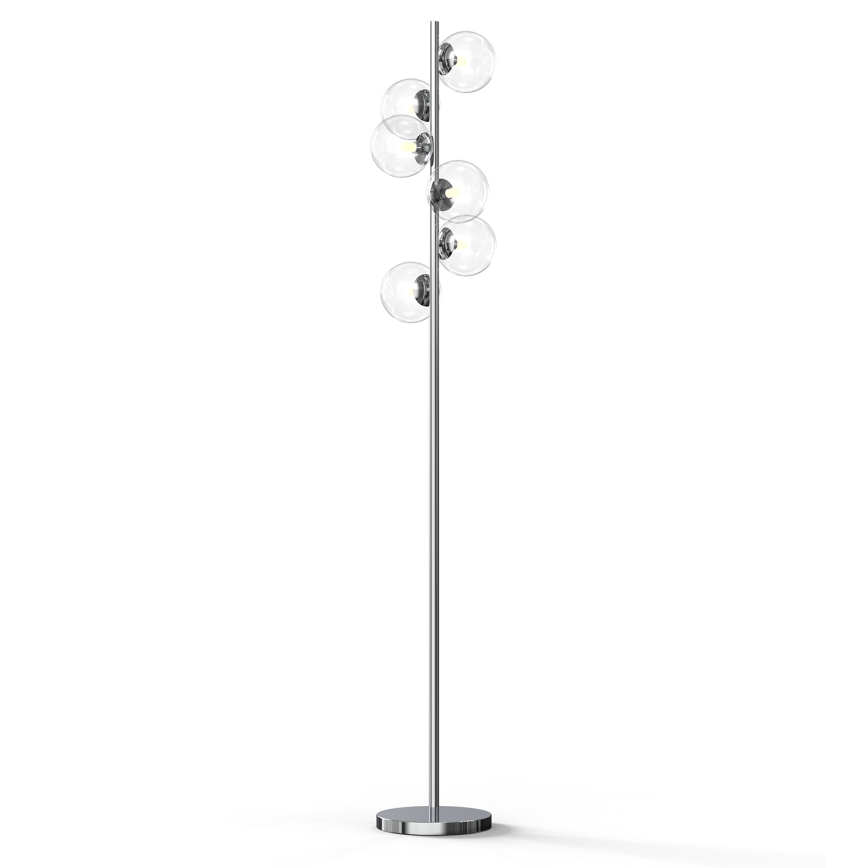 ONLI - Lampa stojąca KIMBERLY 6xG9/6W/230V błyszczący chrom