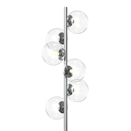 ONLI - Lampa stojąca KIMBERLY 6xG9/6W/230V błyszczący chrom