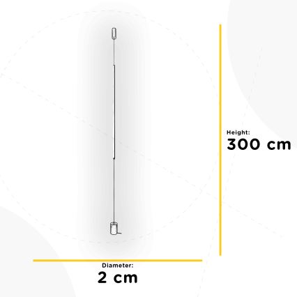 ONLI - Lampa stojąca LED SIRILLA LED/20W/230V czarna