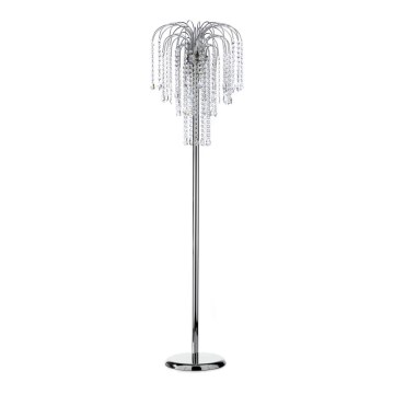 ONLI - Lampa stojąca PIOGGIA 3xE14/6W/230V chrom błyszczący