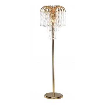 ONLI - Lampa stojąca PIOGGIA 3xE14/6W/230V złota