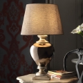 ONLI - Lampa stołowa AMADEUS 1xE27/15W/230V szara