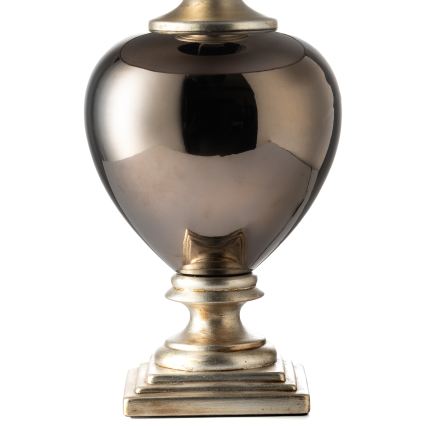 ONLI - Lampa stołowa AMADEUS 1xE27/15W/230V szara
