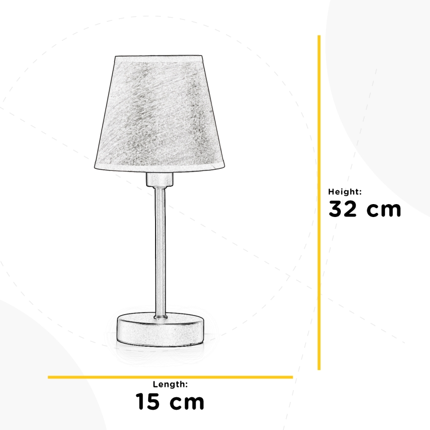 ONLI - Lampa stołowa ASIA 1xE14/6W/230V 32 cm