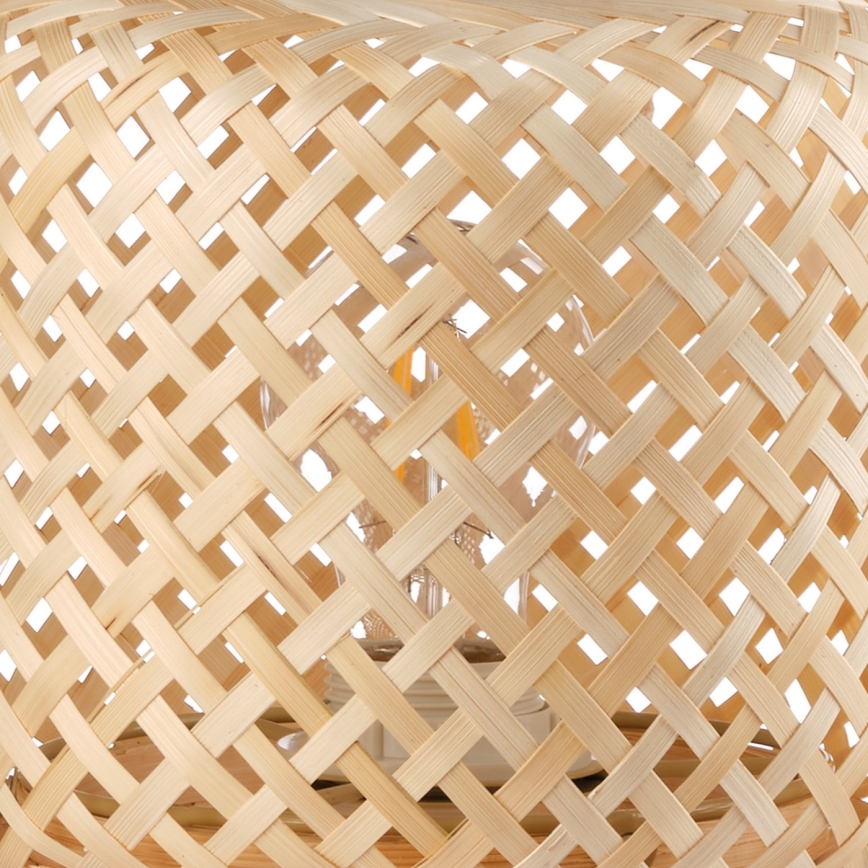 ONLI - Lampa stołowa BAMBOO 1xE27/22W/230V bambus