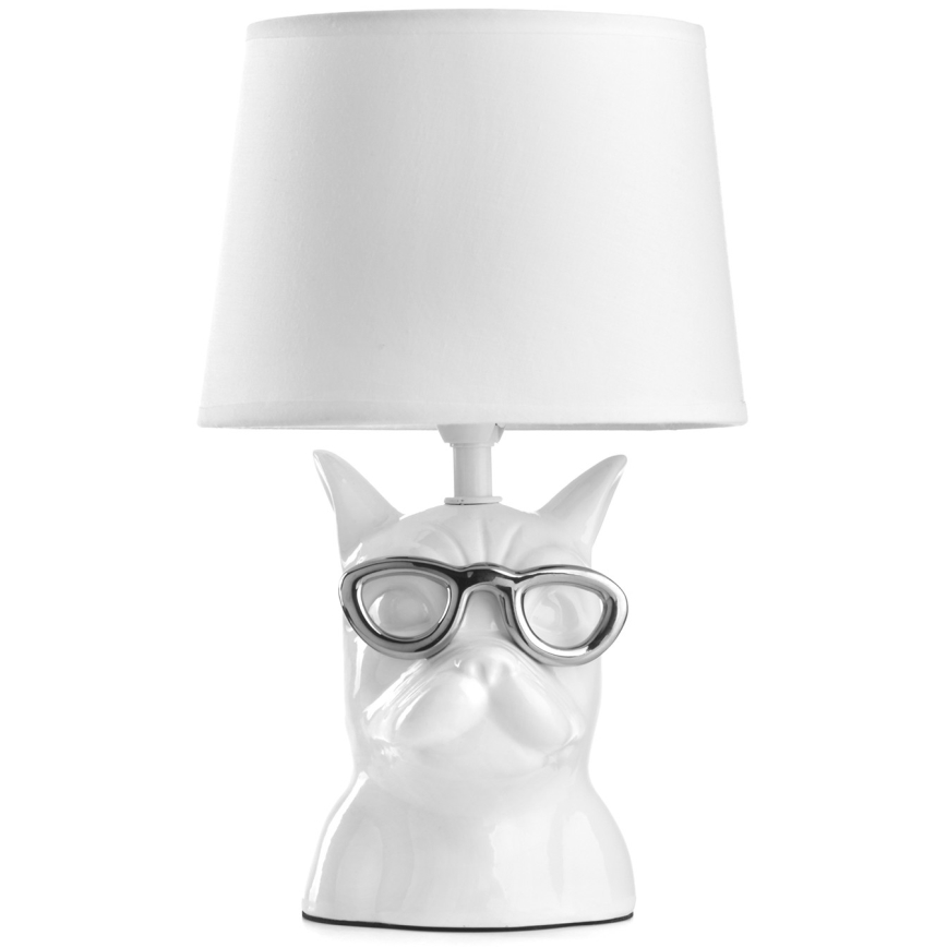 ONLI - Lampa stołowa BIAGIO 1xE14/6W/230V biała