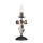 ONLI - Lampa stołowa CAROLINA 1xE14/6W/230V 40 cm brązowa