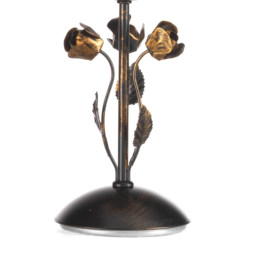 ONLI - Lampa stołowa CAROLINA 1xE14/6W/230V 40 cm brązowa