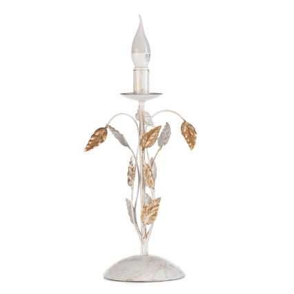 ONLI - Lampa stołowa COLLANA 1xE14/6W/230V 40 cm biała