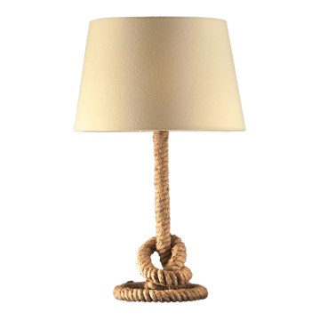 ONLI - Lampa stołowa CORDA 1xE27/22W/230V 50 cm beżowa