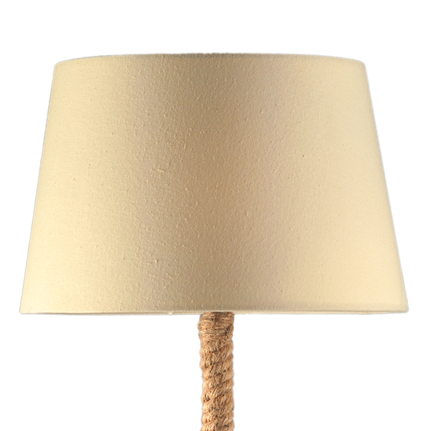 ONLI - Lampa stołowa CORDA 1xE27/22W/230V 50 cm beżowa