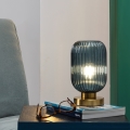 ONLI - Lampa stołowa DOROTY 1xE27/22W/230V niebieska/złota