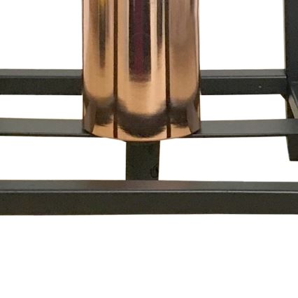 ONLI - Lampa stołowa FLOKI 1xE27/15W/230V 20 cm czarny/miedziany