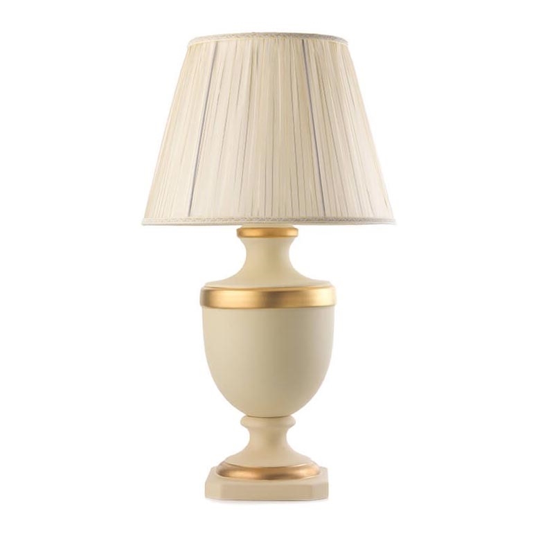 ONLI - Lampa stołowa IMPERIALE 1xE27/22W/230V 72 cm beżowa