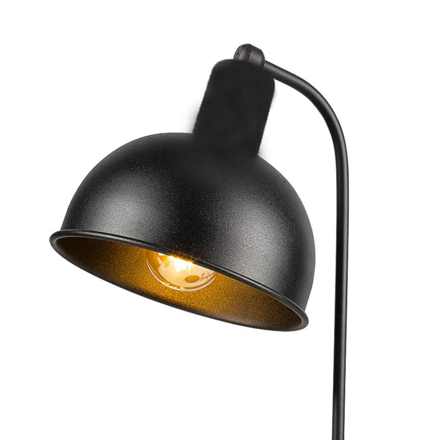 ONLI - Lampa stołowa ISTANBUL 1xE27/22W/230V 50 cm czarna