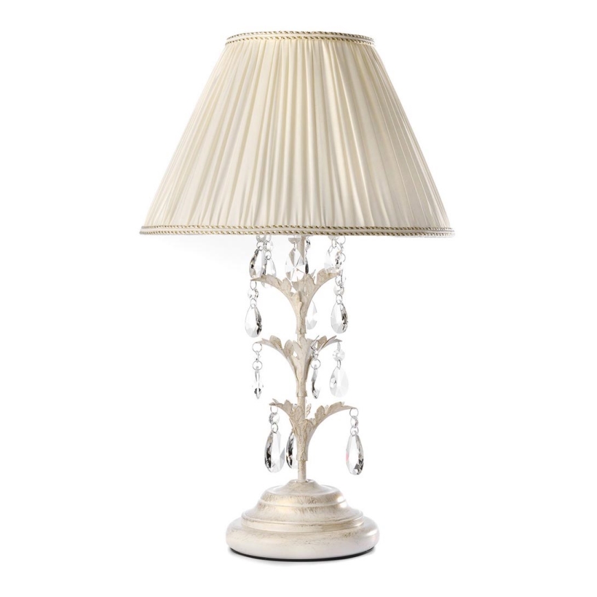 ONLI - Lampa stołowa KAREN 1xE27/22W/230V białe 58 cm