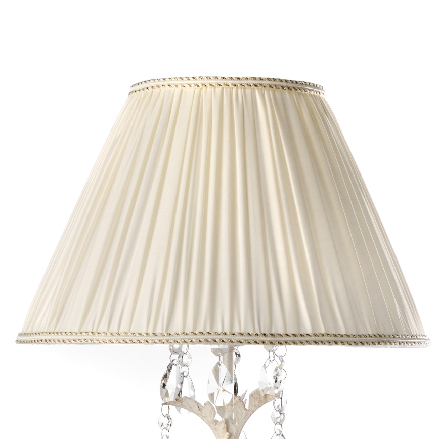 ONLI - Lampa stołowa KAREN 1xE27/22W/230V białe 58 cm