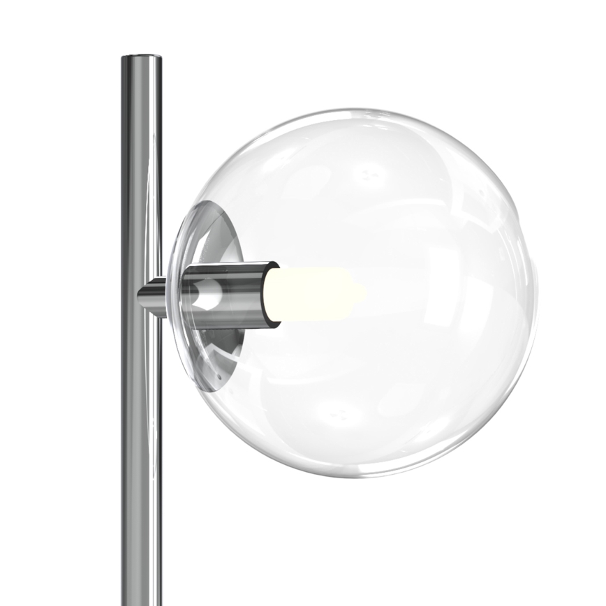 ONLI - Lampa stołowa KIMBERLY 1xG9/6W/230V 35 cm chrom błyszczący
