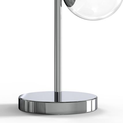 ONLI - Lampa stołowa KIMBERLY 2xG9/6W/230V 40 cm błyszczący chrom