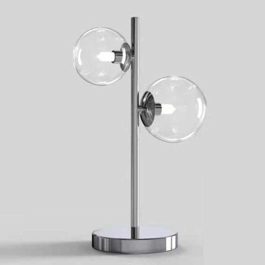 ONLI - Lampa stołowa KIMBERLY 2xG9/6W/230V 40 cm błyszczący chrom