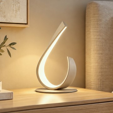 ONLI - Lampa stołowa LED MATISSE LED/12W/230V 28 cm beżowa