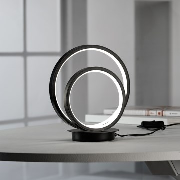 ONLI - Lampa stołowa LED NOELIA LED/10W/230V 22 cm czarna