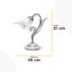 ONLI - Lampa stołowa LUCREZIA 1xE14/6W/230V kremowy