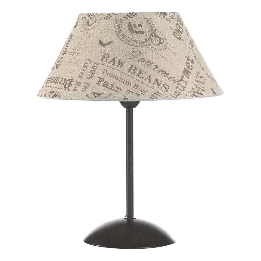 ONLI - Lampa stołowa MAIDA 1xE27/15W/230V 38 cm brązowy