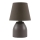 ONLI - Lampa stołowa NANO 1xE14/6W/230V brązowa 19 cm