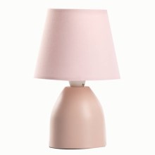 ONLI - Lampa stołowa NANO 1xE14/6W/230V różowa 19 cm