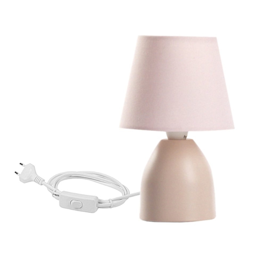 ONLI - Lampa stołowa NANO 1xE14/6W/230V różowa 19 cm