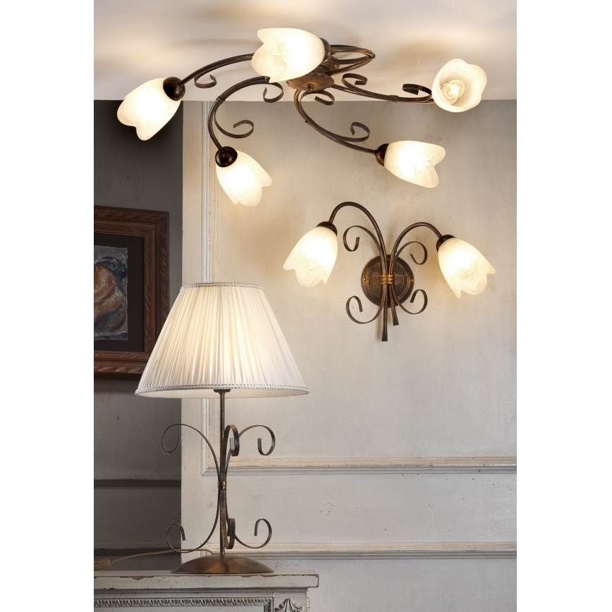 ONLI - Lampa stołowa ODINO 1xE27/22W/230V 57 cm